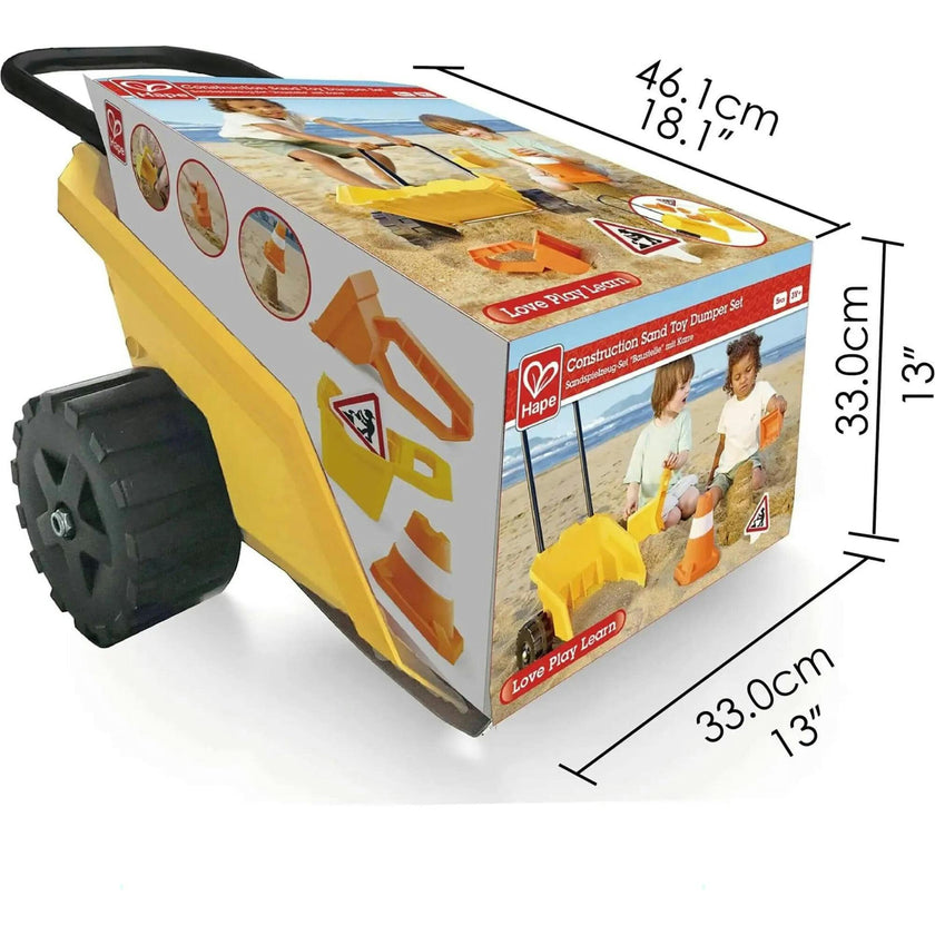 Construction Sand Toy Dumper Set - 5pc Beach & Sand Toy Set