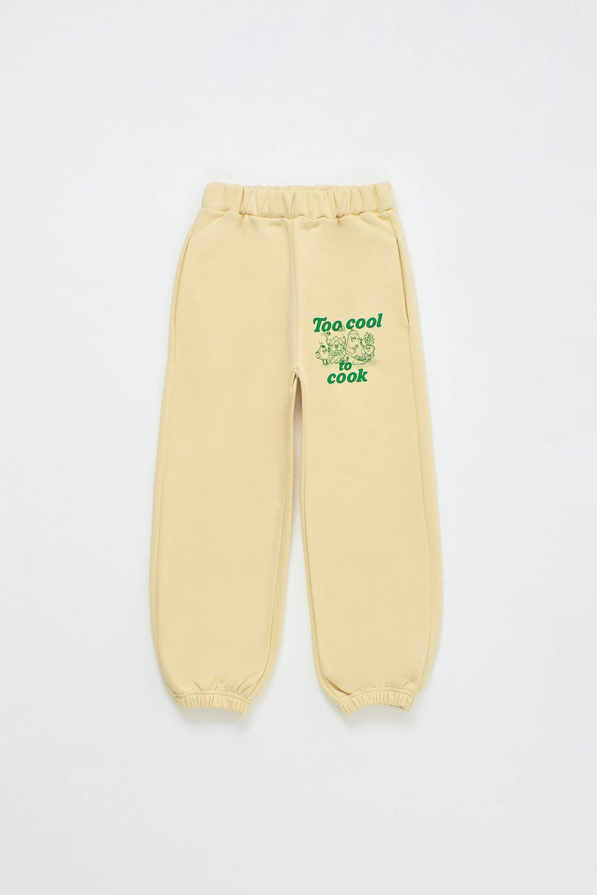 TOO COOL TO COOK SWEATPANT BEIGE