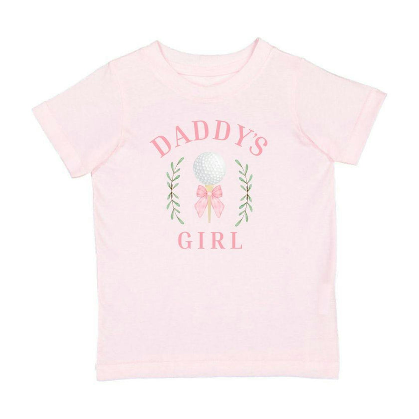 Daddy's Golf Girl Short Sleeve T-Shirt