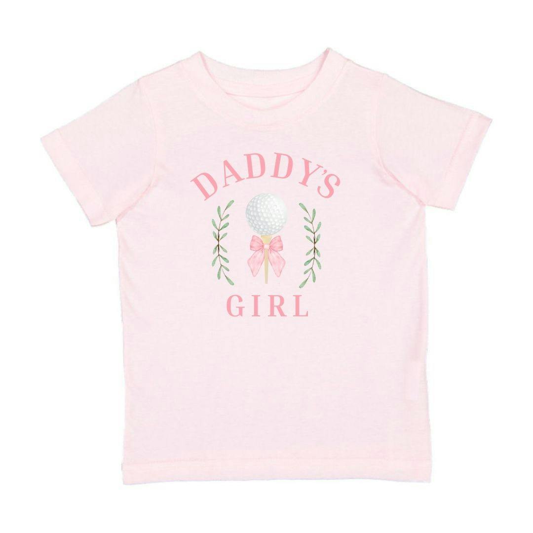 Daddy's Golf Girl Short Sleeve T-Shirt