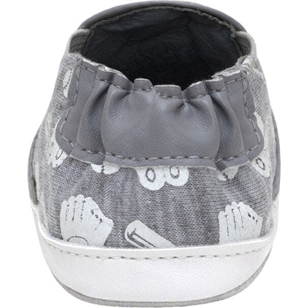 Baseball MVP Heather Grey Glow-in-the-dark Soft Sole