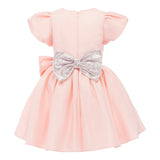 Pink Sevilla Teacup Bow Dress