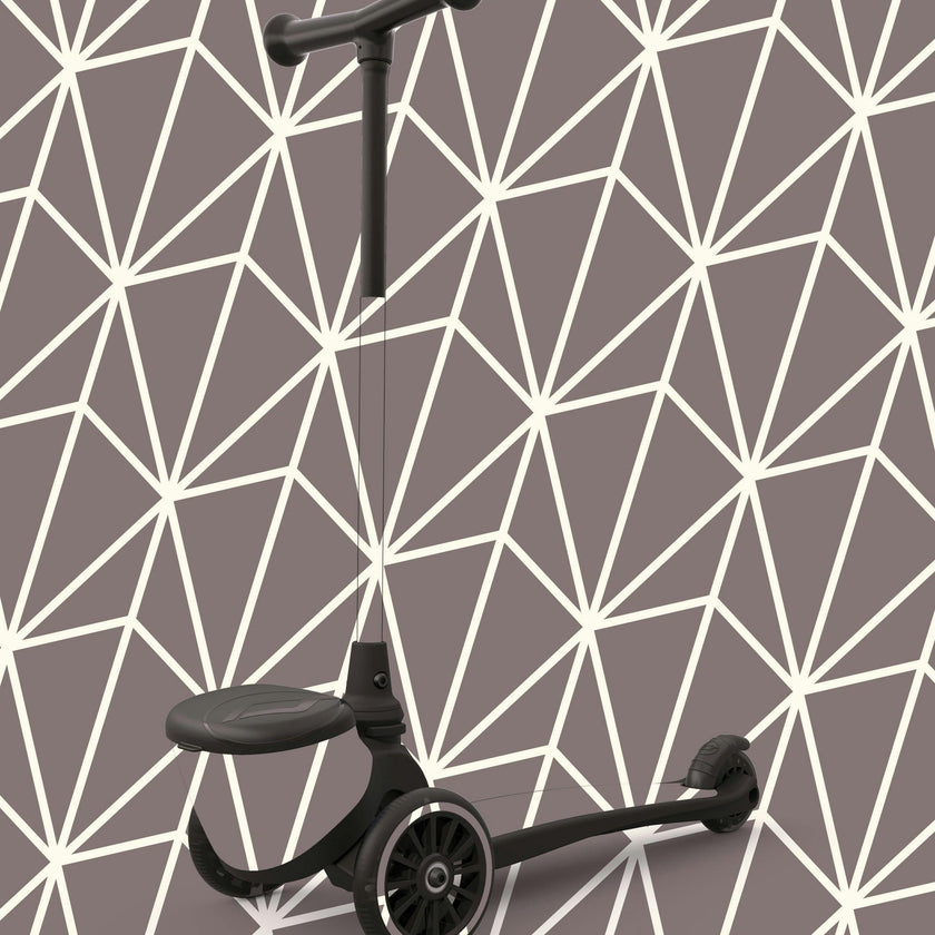 Highwaykick 2 Lifestyle Scooter Brown Lines