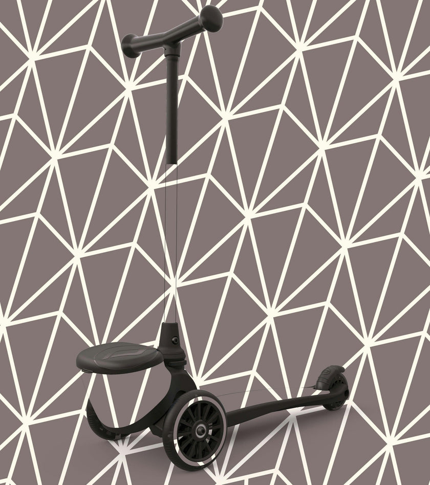 Highwaykick 2 Lifestyle Scooter Brown Lines