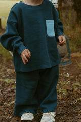 Aiden Set in Deep Blue