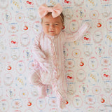 Remi Footie Ruffled Zippered One Piece