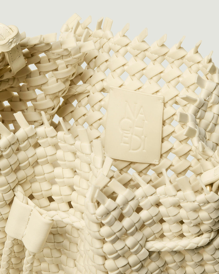 Mallorca Bucket Open Weave | Salt