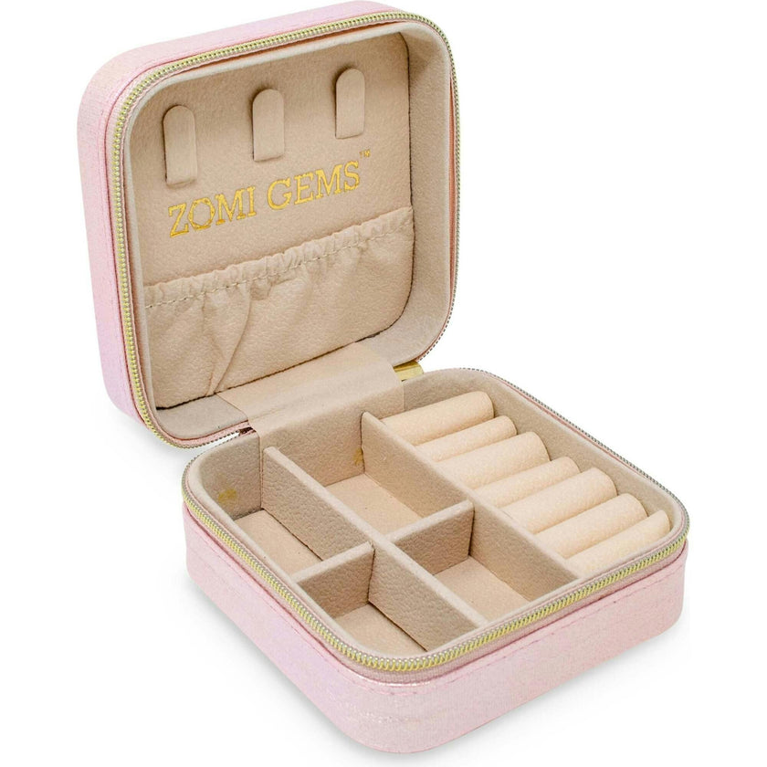 Girl's Sparking Sequin Heart Jewelry Box