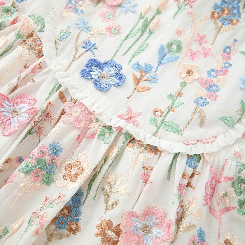 Everly Embroidered Maxi Dress