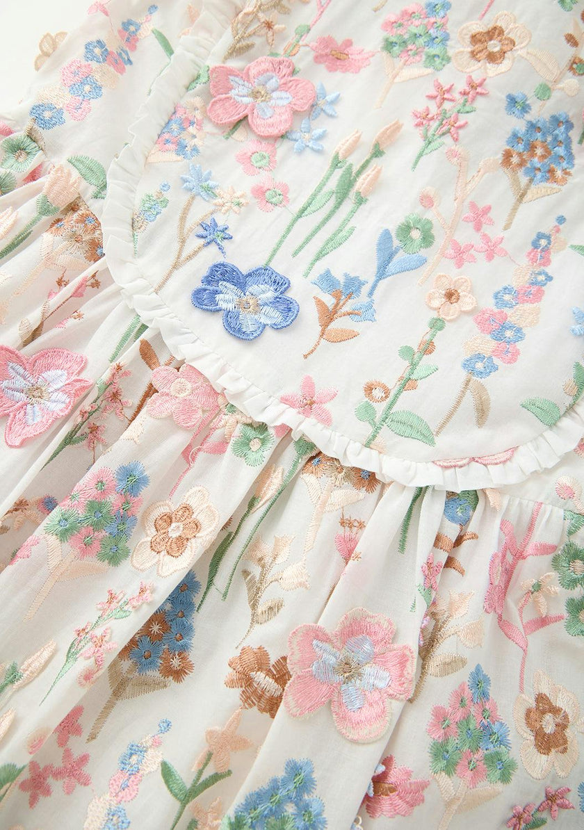 Everly Embroidered Maxi Dress