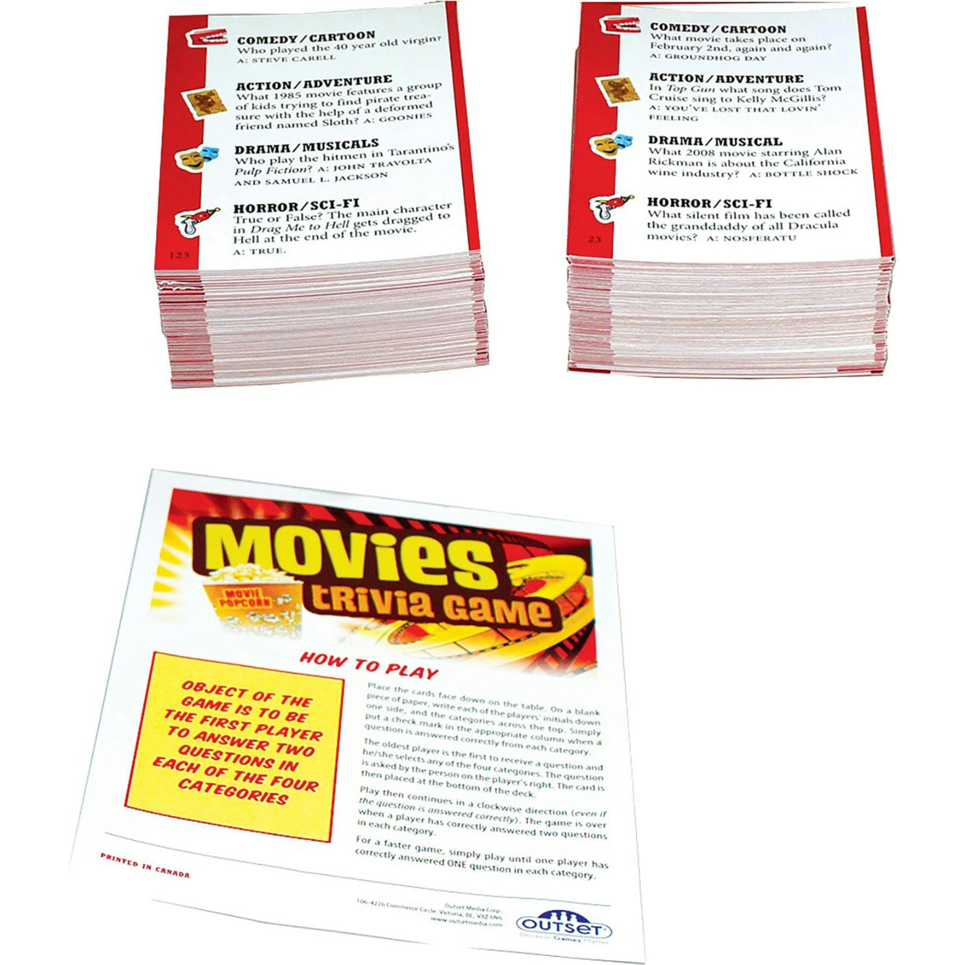 Movies Trivia Family Game