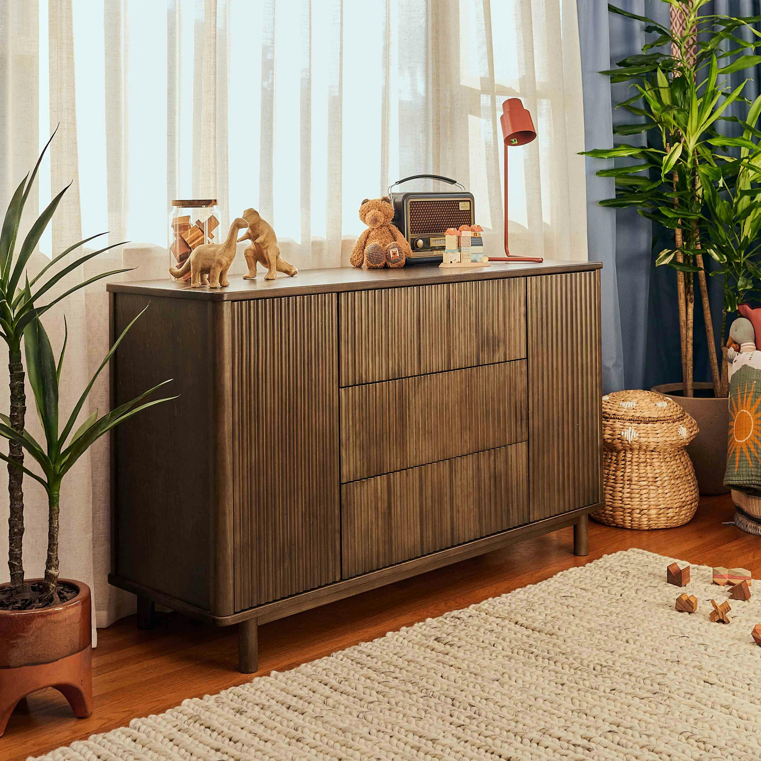 Pogo Tambour Extra Wide Assembled Dresser (58