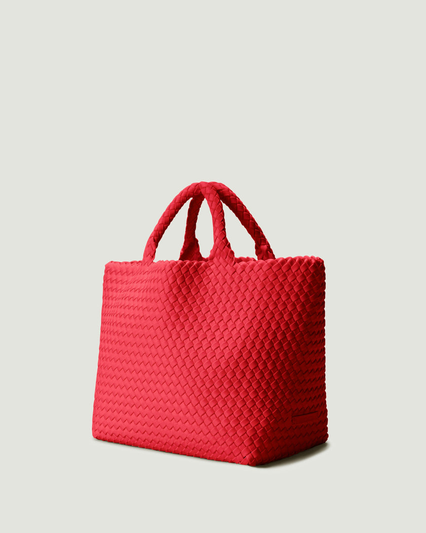 St. Barths Medium Tote | Cerise
