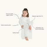 Organic Cotton Magnetic Footie Pajama - Petits Rêveurs