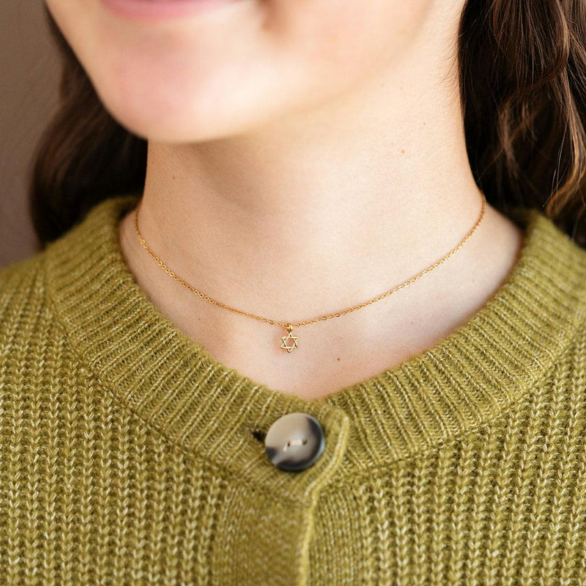 Star of David Necklace