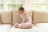 Bebe Bella Ribbed Blanket and Hat Two Piece Set