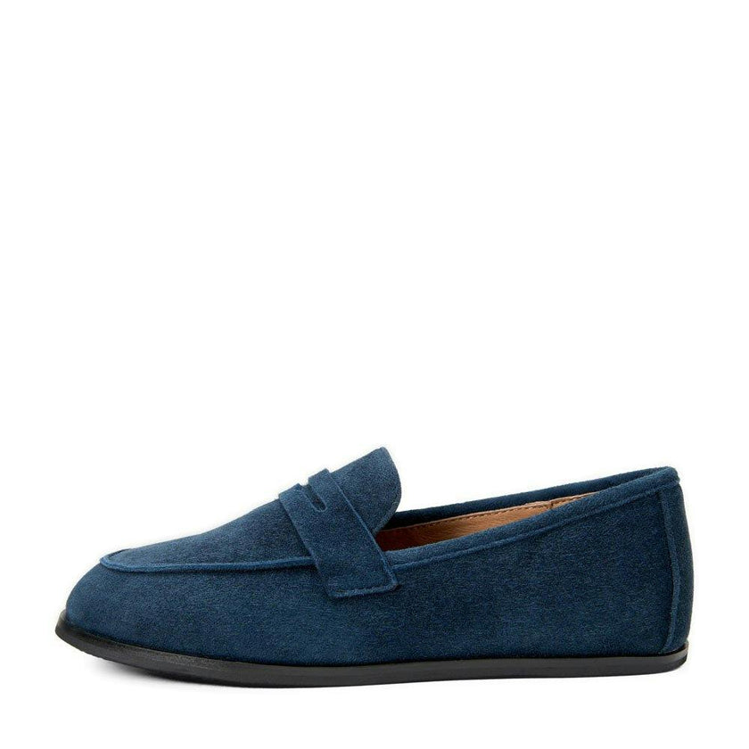 Ryan Suede Ribbon Trim Loafers