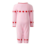 Heart Intarsia Playsuit