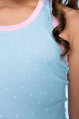 Racerback Tank & Foldover Short Set