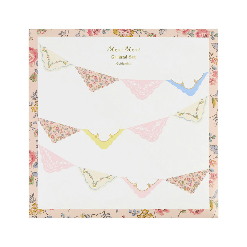 Mixed Floral Garland Set