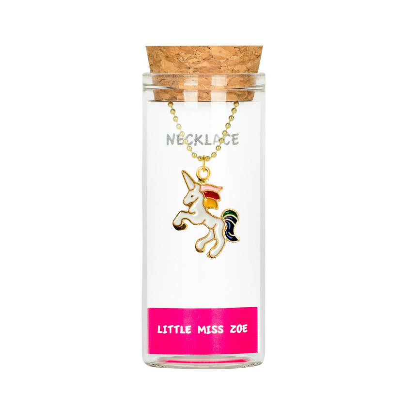 Charming Necklace In A Bottle