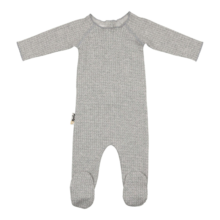 Wave Stripe Footie