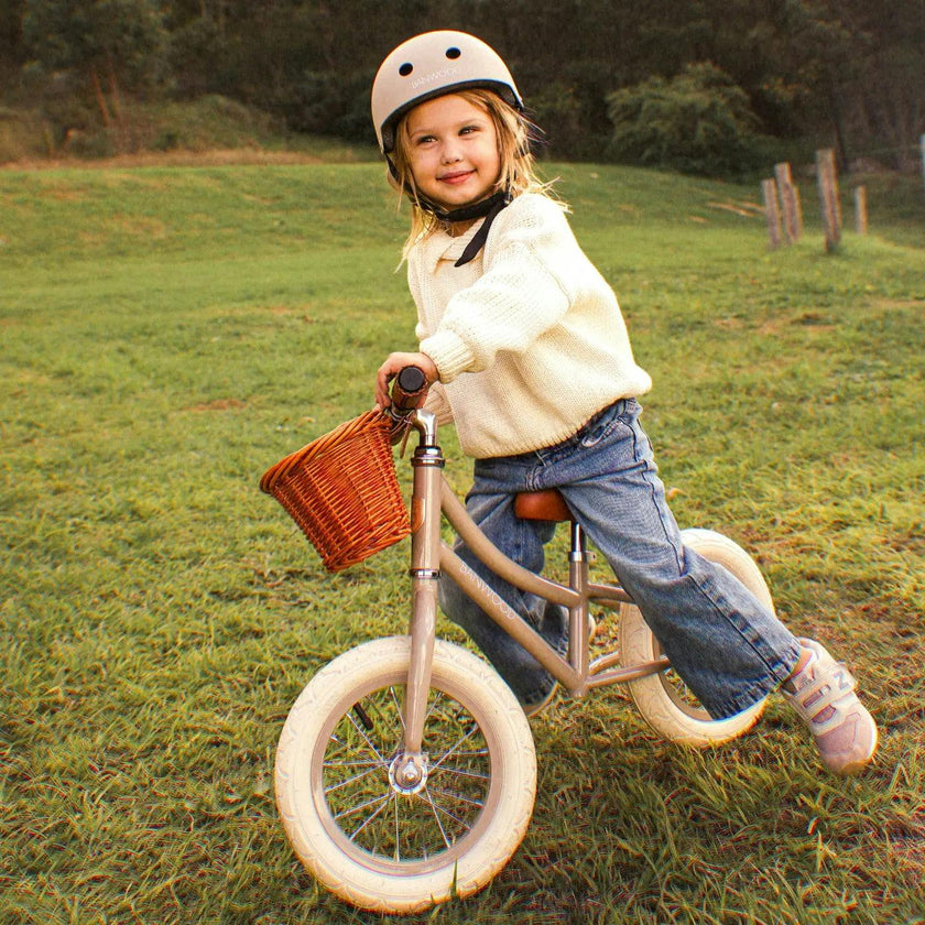 BANWOOD BALANCE BIKE FIRST GO VINTAGE - BEIGE