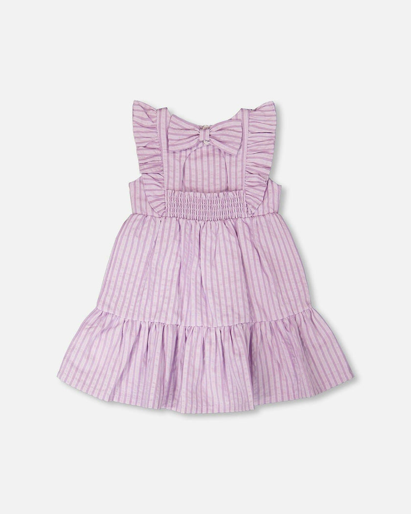 Striped Dress Lavender