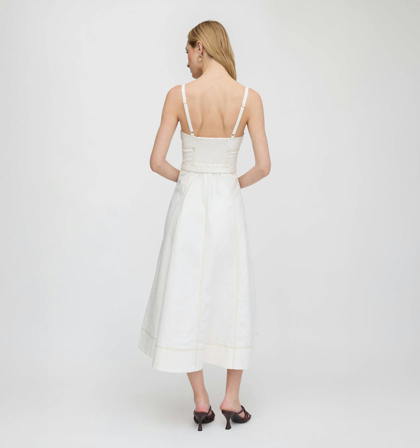 The Fiona Dress - Off White