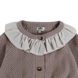 Veertje Cardigan | Plum