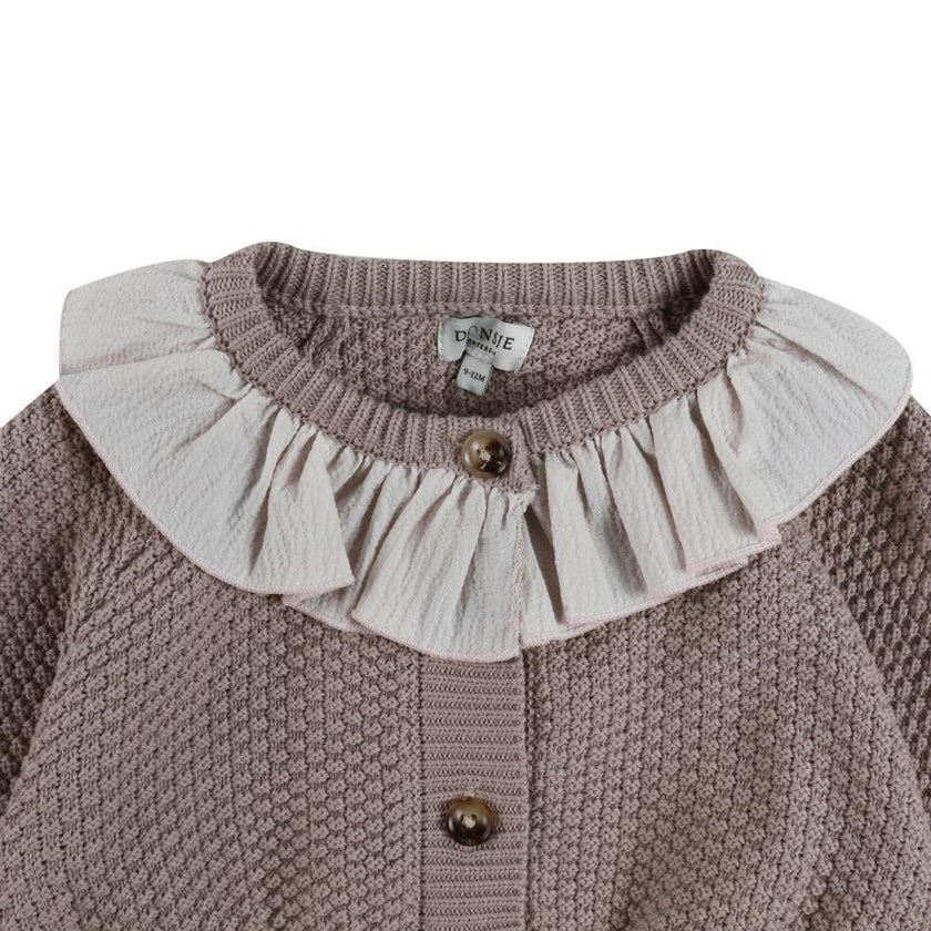 Veertje Cardigan | Plum