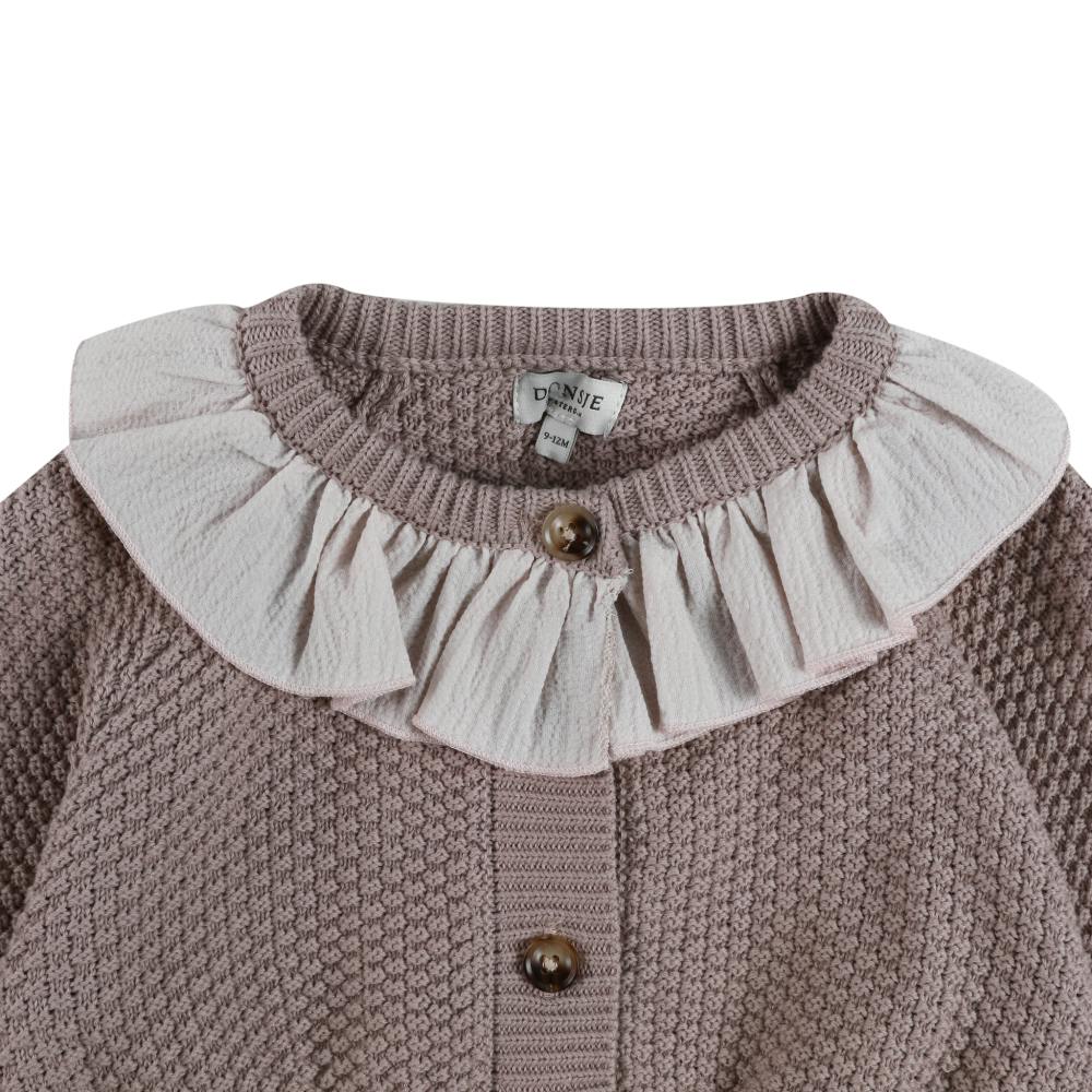 Veertje Cardigan | Plum