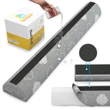 Sleepah Bed Rail for Toddlers Memory Foam Bed Bumper Guard w Dual Non-Slip Pads (Top & Bottom) Bed Rail is Waterproof Washable Soft Removable Cover (1 Pack)
