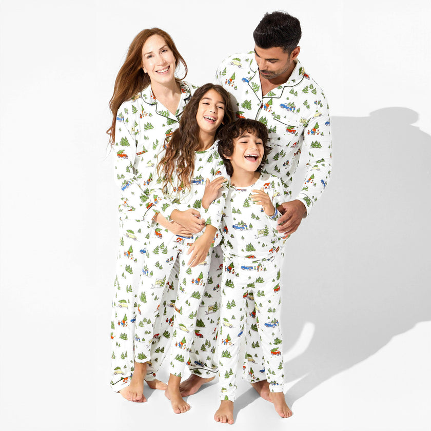 Christmas Tree Farm Bamboo Women's Pajama Set