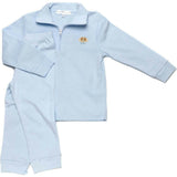 Spotted Half Zip Pullover Set
