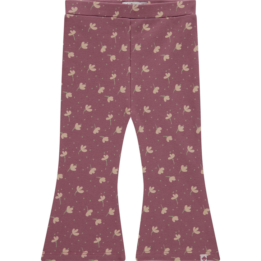 Floral Print Flare Leggings
