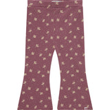 Floral Print Flare Leggings