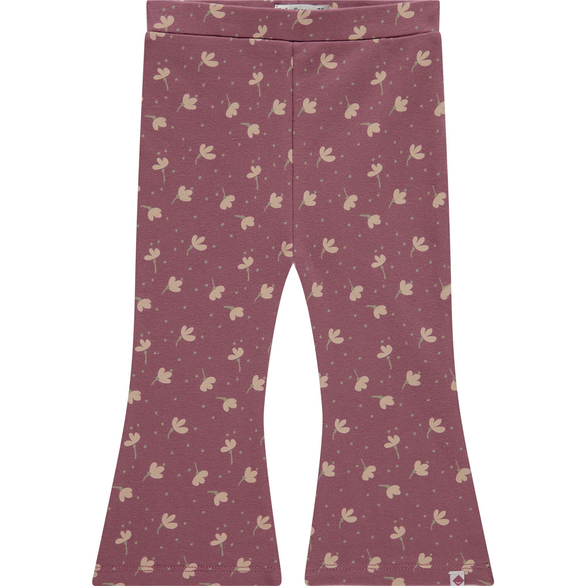 Floral Print Flare Leggings