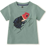 Poison Dart Graphic Tee, Blue