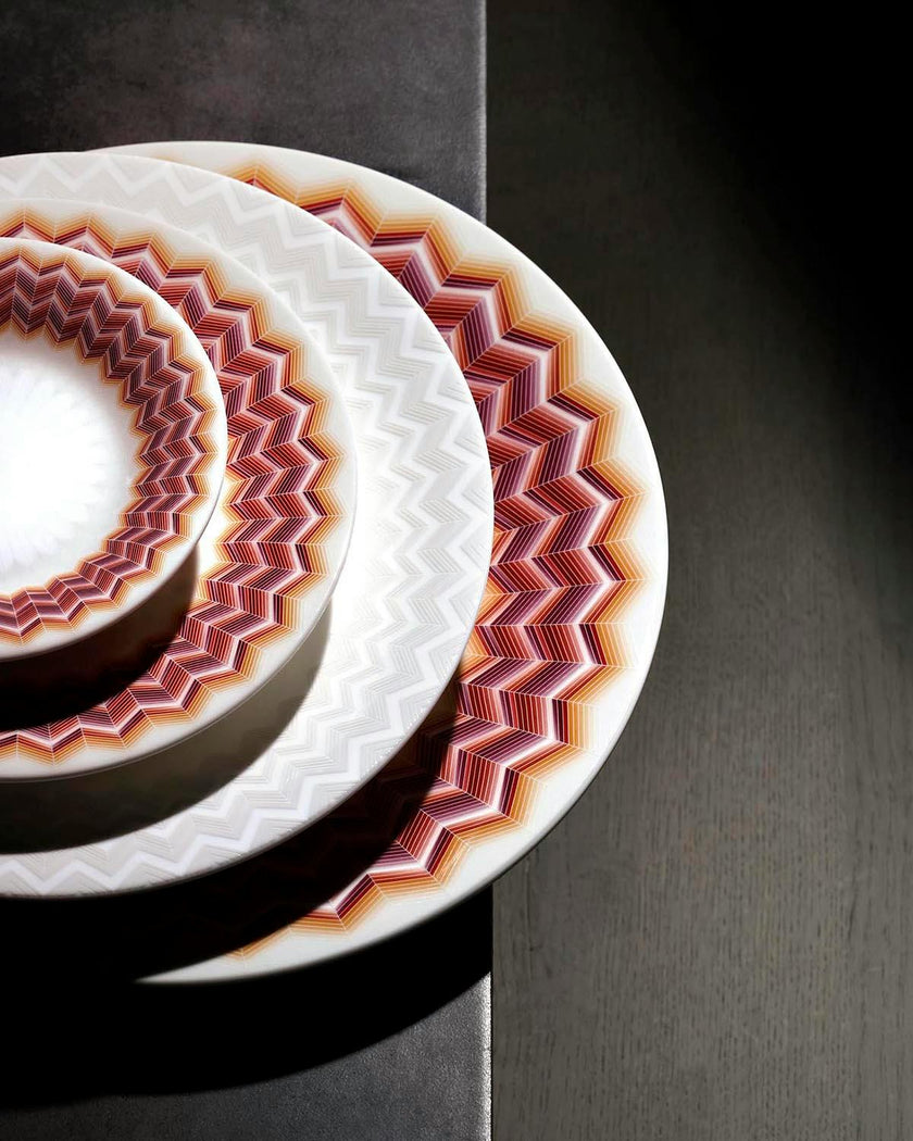 ZIG ZAG JARRIS 156 Set 2 Pcs. Dinner Plate - Ø 27,5 Cm