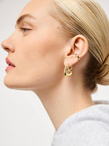 Chunky Gold Hoop Earrings - Colene