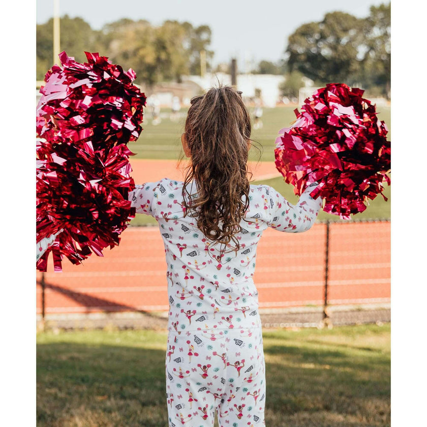 The Organic Long Sleeve Pajama Set [Cheer]