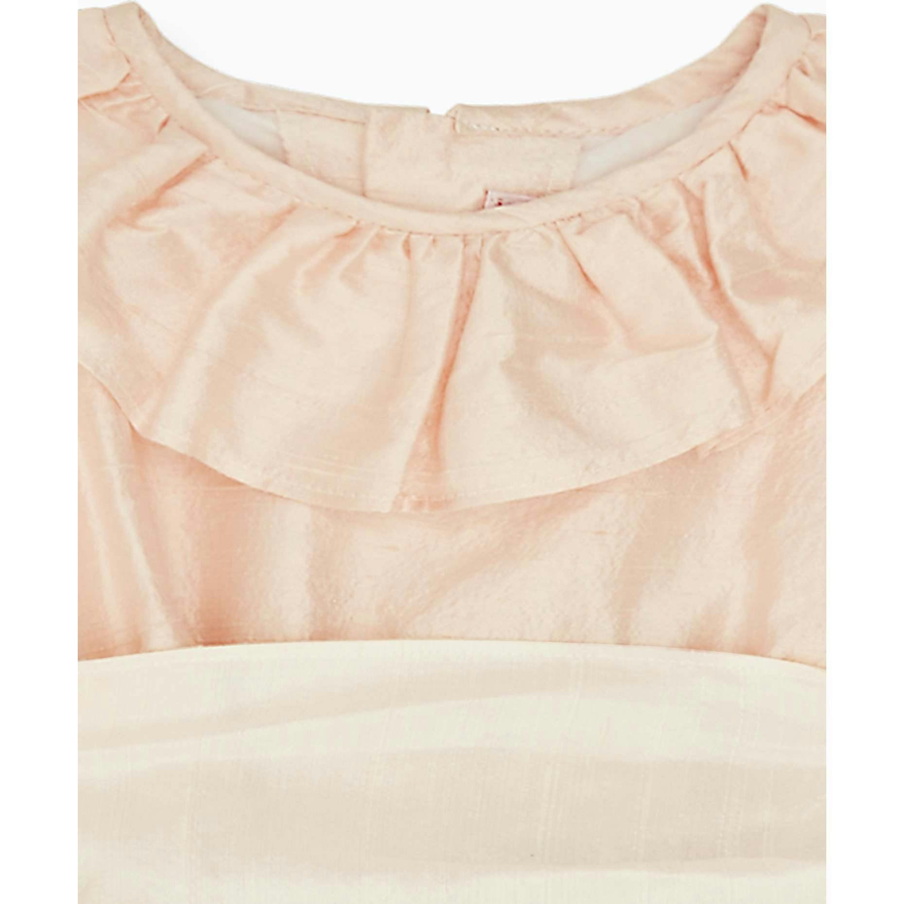 Dusty Pink Azalea Ceremony Girl Silk Dress