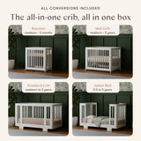Babyletto Yuzu 8-in-1 Convertible Crib with All-Stages® Conversion Kits