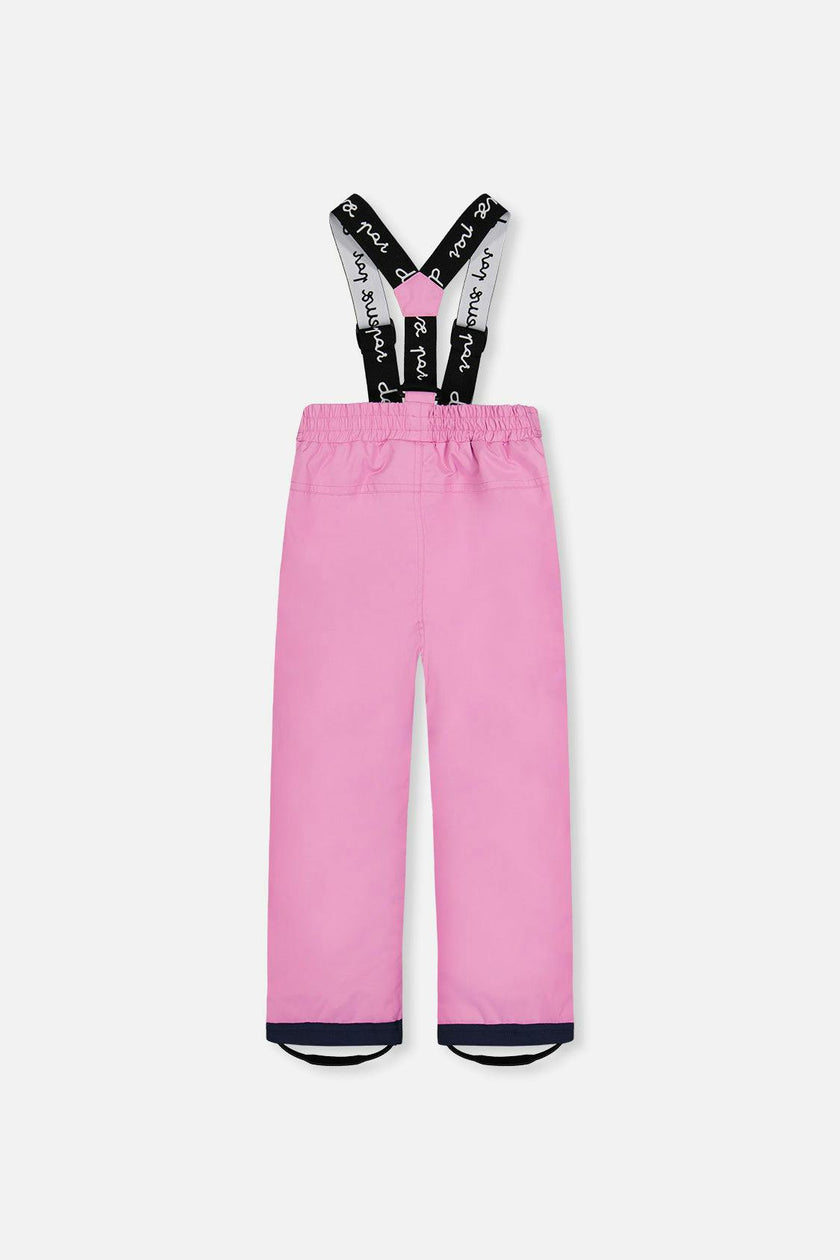 Light Weight Two Piece Chill Snowsuit Pink Blue and Mauve