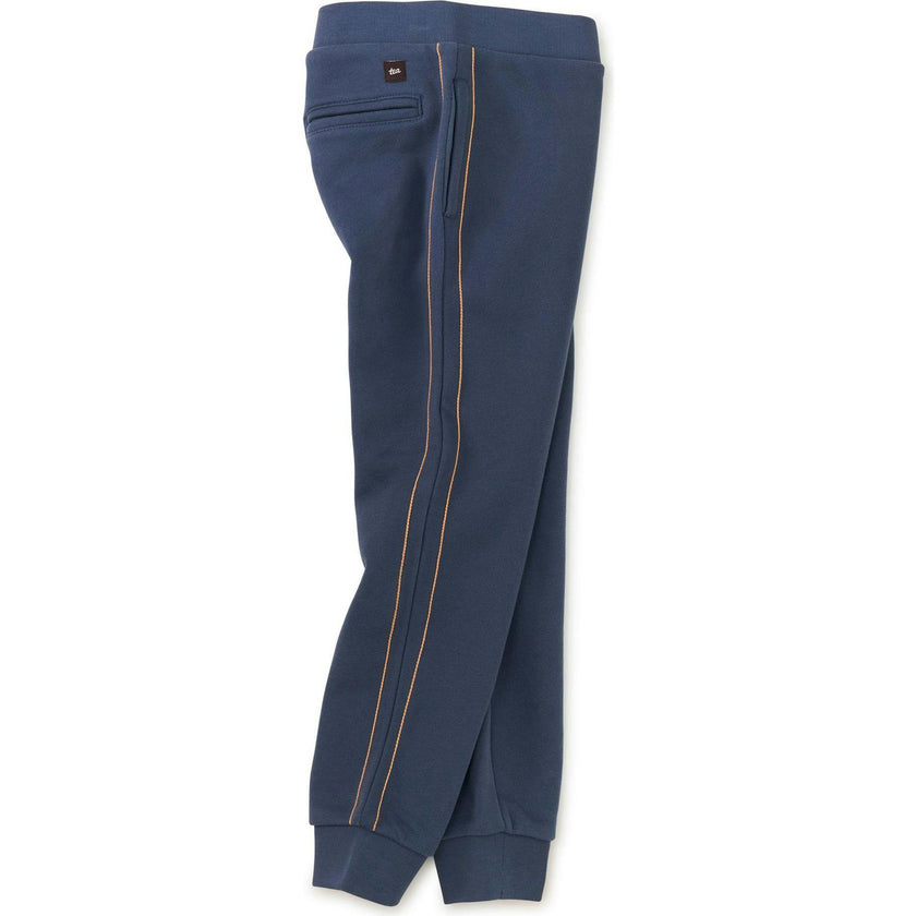 Side Stitch Joggers, Blue