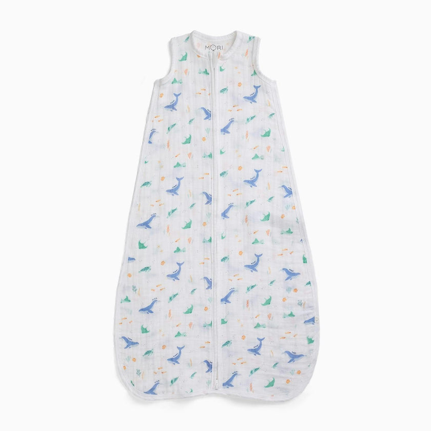 Ocean Dreams Muslin Front Opening Sleep Sack