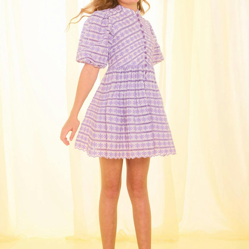 Odessa Puff Sleeve Mini Dress