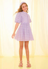 Odessa Puff Sleeve Mini Dress