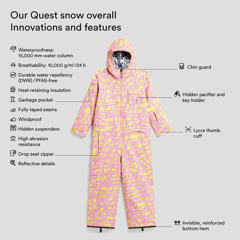 Quest snow overall "Nest"